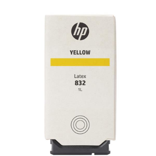 HP INC HP 832 1L YELLOW LATEX INK ORIGINAL